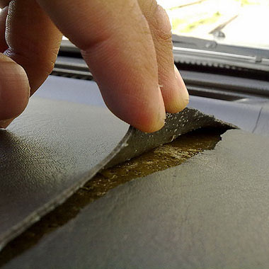 Dashboard crack repair