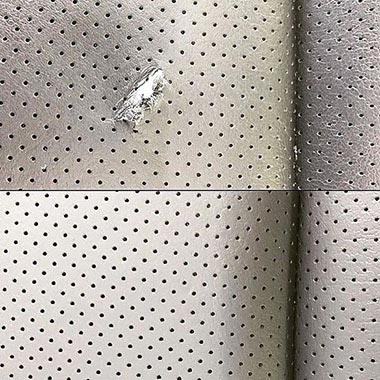 Seat leather restoration