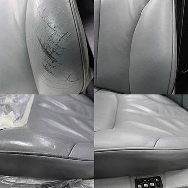 Leather interior surface repair