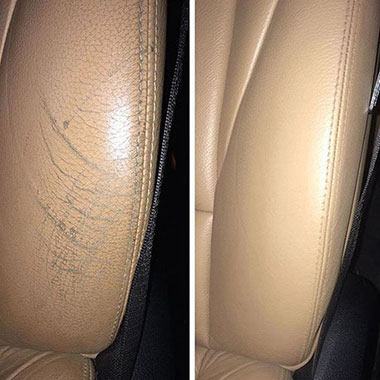 Seat seam repair