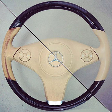 Steering wheel recolor