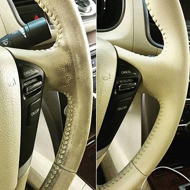 Peeling finish repair