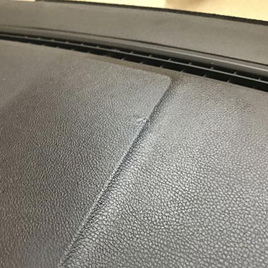 Center stack finish repair