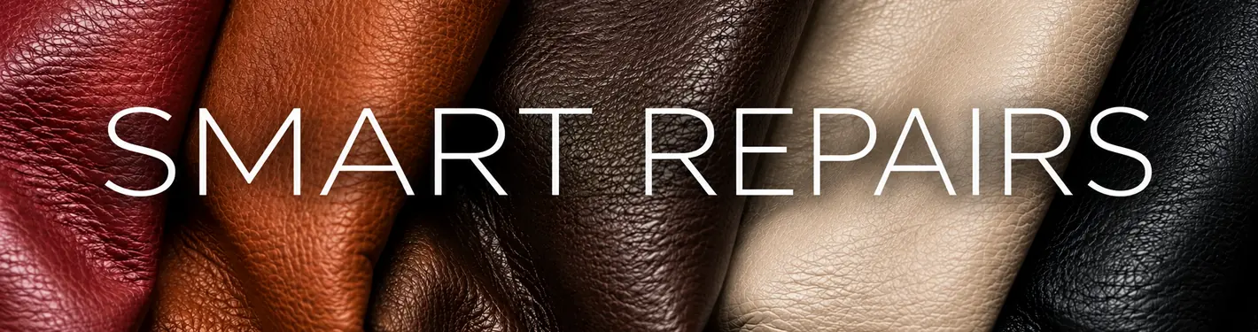 Smart leather repair color options